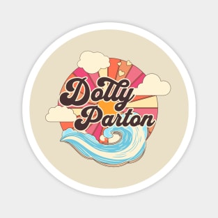 Dolly Ocean Summer Magnet